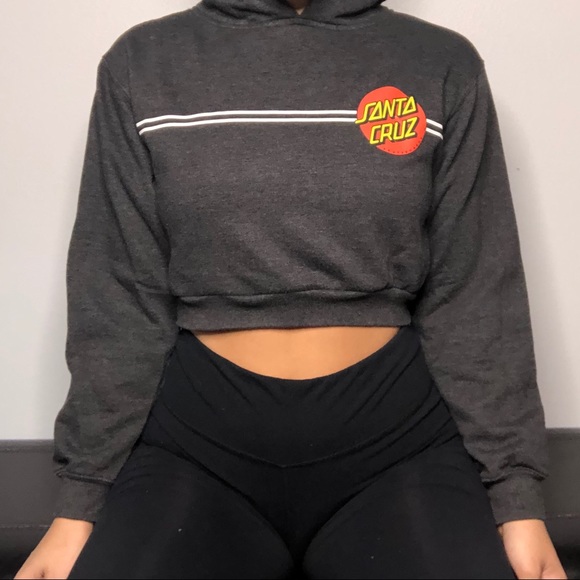 Santa Cruz Skateboards Tops - ❌LAST CHANCE DELETING 1/4/20❌ SANTACrop Hoodie